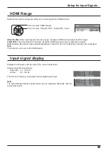 Предварительный просмотр 39 страницы Panasonic TH-42LFE6W Operating Instructions Manual