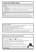 Предварительный просмотр 5 страницы Panasonic TH-42LFE7E Operating Instructions Manual