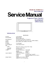 Preview for 20 page of Panasonic TH-42PA20U/P Service Manual