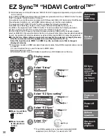 Preview for 30 page of Panasonic TH-42PC77U Quick Start Manual