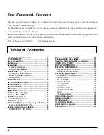 Preview for 4 page of Panasonic TH-42PD12U Operating Instructions Manual