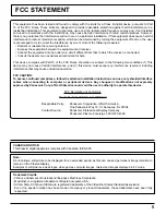 Preview for 5 page of Panasonic TH-42PD12U Operating Instructions Manual