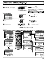 Preview for 21 page of Panasonic TH-42PD12U Operating Instructions Manual