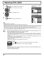 Preview for 22 page of Panasonic TH-42PD12U Operating Instructions Manual