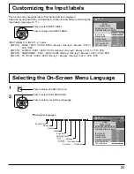 Preview for 31 page of Panasonic TH-42PD12U Operating Instructions Manual