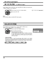 Preview for 36 page of Panasonic TH-42PD12U Operating Instructions Manual