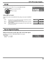 Preview for 39 page of Panasonic TH-42PD12U Operating Instructions Manual