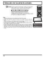 Preview for 15 page of Panasonic TH-42PD12U (Spanish) Operating Instructions Manual