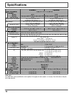 Предварительный просмотр 43 страницы Panasonic TH-42PD12U (Spanish) Operating Instructions Manual