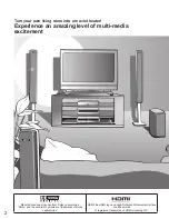 Предварительный просмотр 2 страницы Panasonic TH-42PD60U, TH-42PD60X Operating Instructions Manual