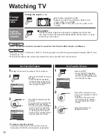 Предварительный просмотр 14 страницы Panasonic TH-42PD60U, TH-42PD60X Operating Instructions Manual