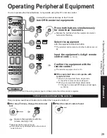 Предварительный просмотр 29 страницы Panasonic TH-42PD60U, TH-42PD60X Operating Instructions Manual