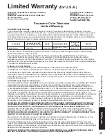 Предварительный просмотр 43 страницы Panasonic TH-42PD60U, TH-42PD60X Operating Instructions Manual