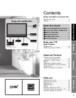 Preview for 3 page of Panasonic TH-42PE7U Quick Start Manual