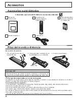 Предварительный просмотр 8 страницы Panasonic TH-42PF11UK - 42" Plasma Panel Operating Instructions Manual