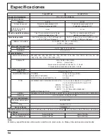 Предварительный просмотр 54 страницы Panasonic TH-42PF11UK - 42" Plasma Panel Operating Instructions Manual