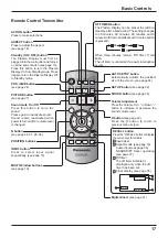 Preview for 17 page of Panasonic TH-42PF20 Operating Instructions Manual