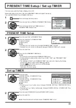 Preview for 33 page of Panasonic TH-42PF20 Operating Instructions Manual