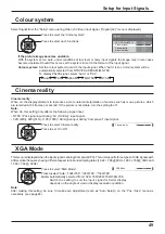 Preview for 49 page of Panasonic TH-42PF20 Operating Instructions Manual