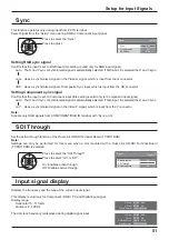 Preview for 51 page of Panasonic TH-42PF20 Operating Instructions Manual