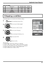 Preview for 67 page of Panasonic TH-42PF20 Operating Instructions Manual