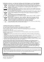 Preview for 70 page of Panasonic TH-42PF20 Operating Instructions Manual