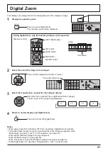 Предварительный просмотр 21 страницы Panasonic TH-42PF20W Operating Instructions Manual