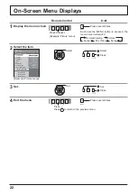 Предварительный просмотр 22 страницы Panasonic TH-42PF20W Operating Instructions Manual