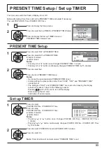 Предварительный просмотр 33 страницы Panasonic TH-42PF20W Operating Instructions Manual