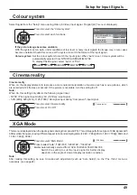 Предварительный просмотр 49 страницы Panasonic TH-42PF20W Operating Instructions Manual