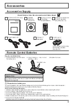 Preview for 9 page of Panasonic TH-42PF30ER Operating Instructions Manual