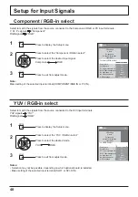 Preview for 48 page of Panasonic TH-42PF30ER Operating Instructions Manual