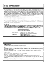 Preview for 5 page of Panasonic TH-42PF30U Operating Instructions Manual