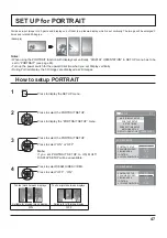 Preview for 47 page of Panasonic TH-42PF30U Operating Instructions Manual