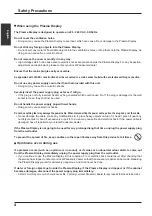 Preview for 4 page of Panasonic TH-42PF50E Operating Instructions Manual