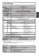 Preview for 39 page of Panasonic TH-42PF50E Operating Instructions Manual