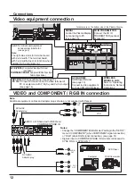 Предварительный просмотр 12 страницы Panasonic TH-42PF50U Operating Instructions Manual