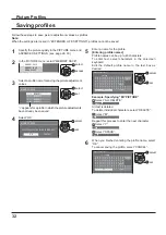 Предварительный просмотр 32 страницы Panasonic TH-42PF50U Operating Instructions Manual