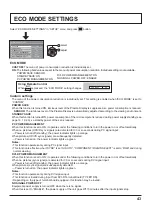 Предварительный просмотр 43 страницы Panasonic TH-42PF50U Operating Instructions Manual