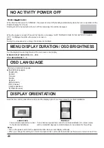 Предварительный просмотр 46 страницы Panasonic TH-42PF50U Operating Instructions Manual