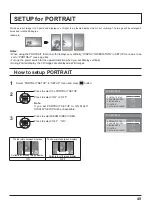 Предварительный просмотр 49 страницы Panasonic TH-42PF50U Operating Instructions Manual