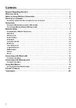 Preview for 2 page of Panasonic TH-42PF50W Network Operation Manual