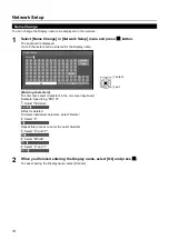 Preview for 14 page of Panasonic TH-42PF50W Network Operation Manual