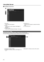 Preview for 20 page of Panasonic TH-42PF50W Network Operation Manual