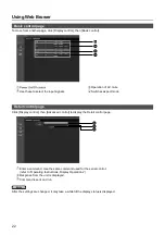 Preview for 22 page of Panasonic TH-42PF50W Network Operation Manual