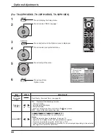 Предварительный просмотр 44 страницы Panasonic TH-42PH10BK Operating Instructions Manual