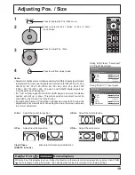 Предварительный просмотр 19 страницы Panasonic TH-42PH10EK Operating Instructions Manual