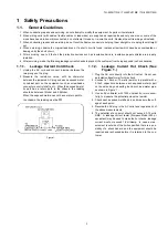 Предварительный просмотр 3 страницы Panasonic TH-42PH11GK Service Manual