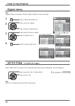 Предварительный просмотр 34 страницы Panasonic TH-42PH11MK Operating Instructions Manual