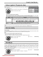 Preview for 35 page of Panasonic TH-42PH11RK Operating Instructions Manual